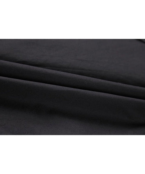 Asymmetric Hem Volume Sleeve Shirt